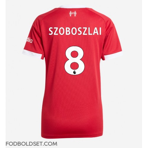 Liverpool Dominik Szoboszlai #8 Hjemmebanetrøje Dame 2025-26 Kortærmet